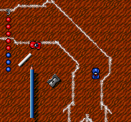 Скриншот игры Micro Machines